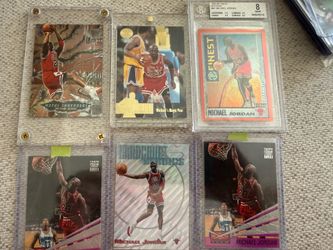 Topps, fleer Metal, upper deck SP Michael jordan, beam team, not Kobe, LeBron, Luka, wemby