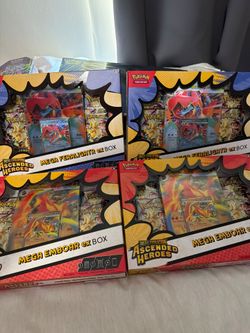 Pokemon Ascended heroes ex boxes