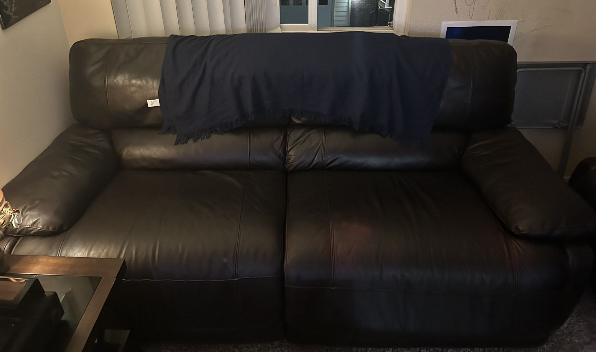 Genuine Leather Electric Recliner