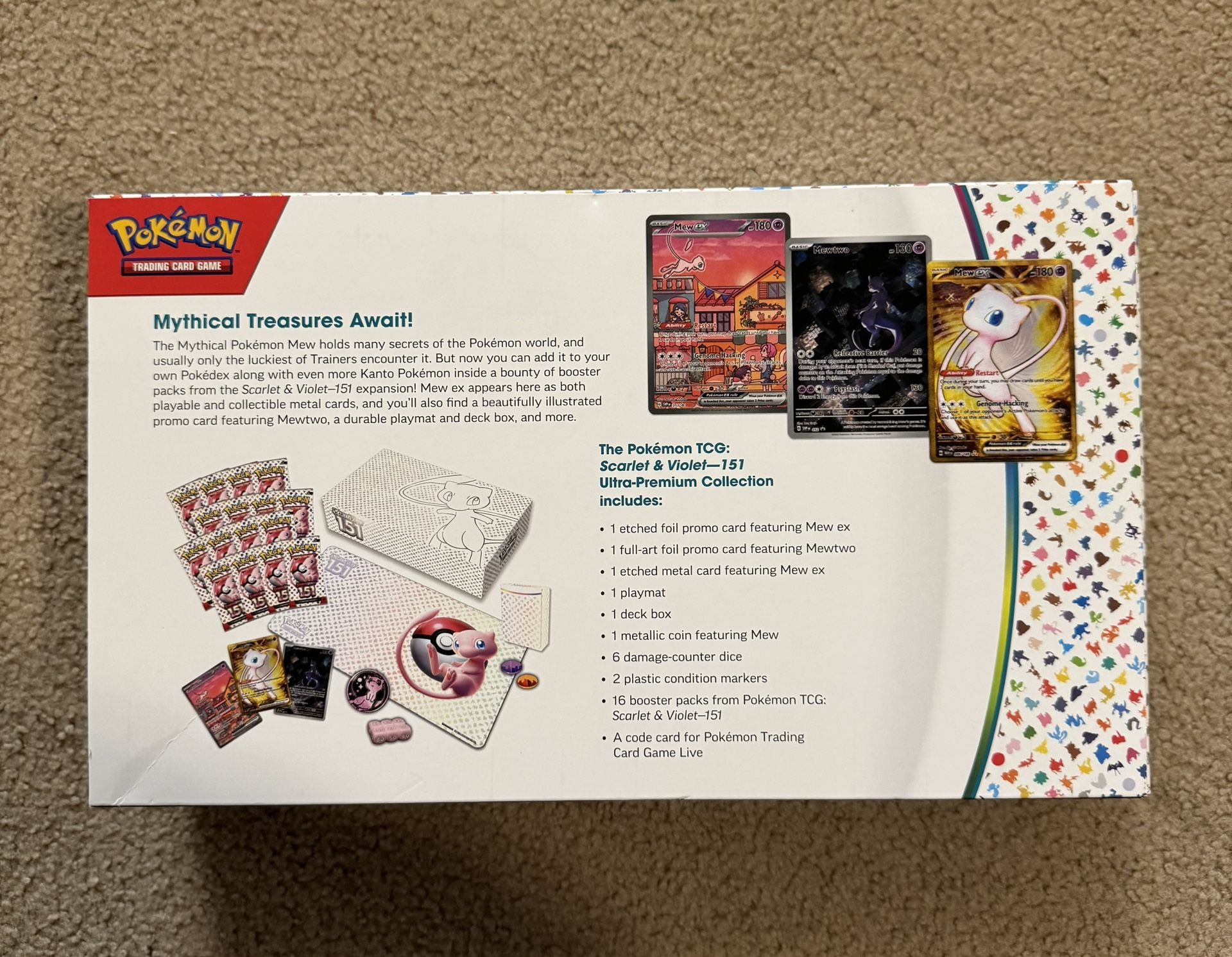 opening pokemon base set booster box 151 Ultra-Premium Collection main image 0