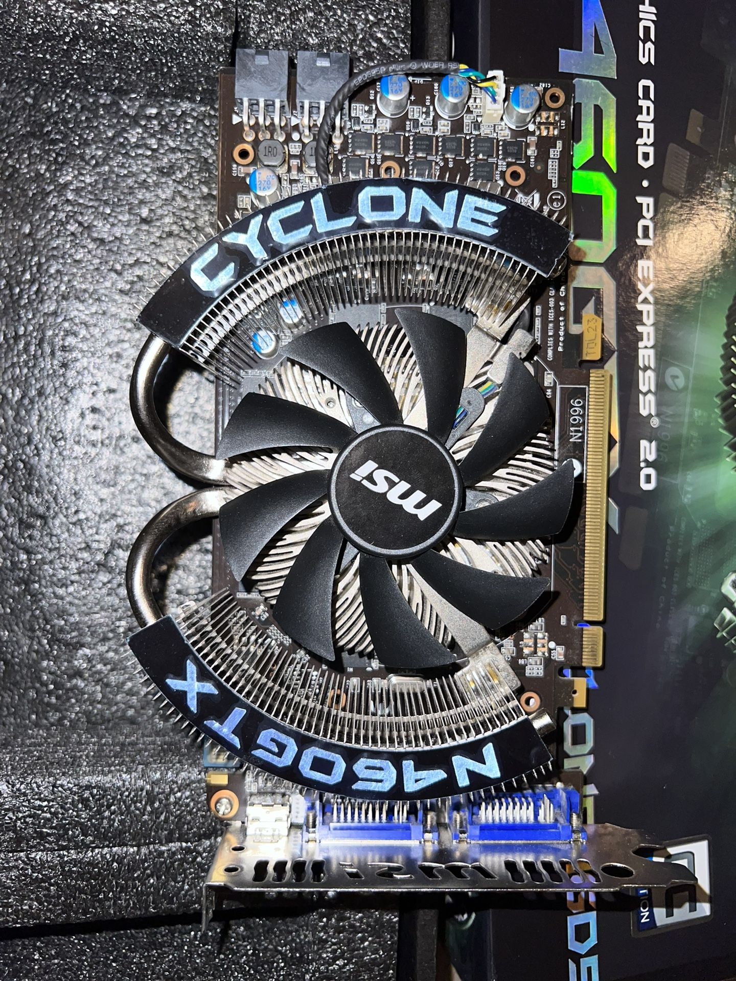 MSI N460GTX Cyclone 1GD5/OC for Sale in Chicago, IL - OfferUp