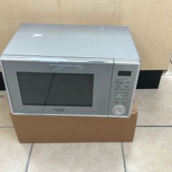 Microwave Gray Sharp Carousel 