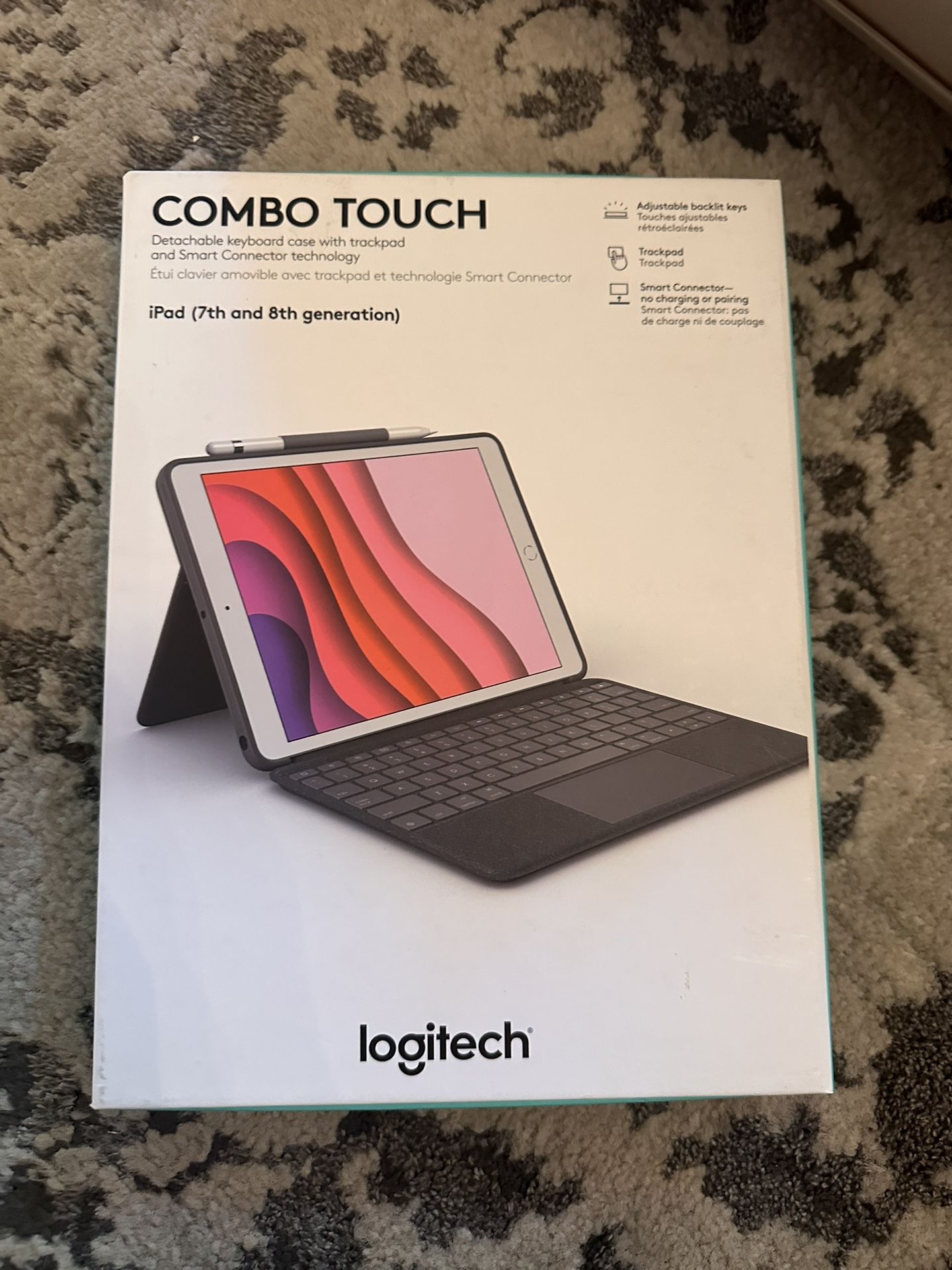 Logitech Detachable Keyboard Case Trackpad