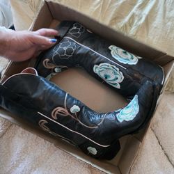 Woman Western Leather Boots 8.5 Used Ones