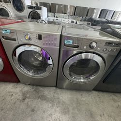 Set LG washing Machine & Electric Dryer Stackable 