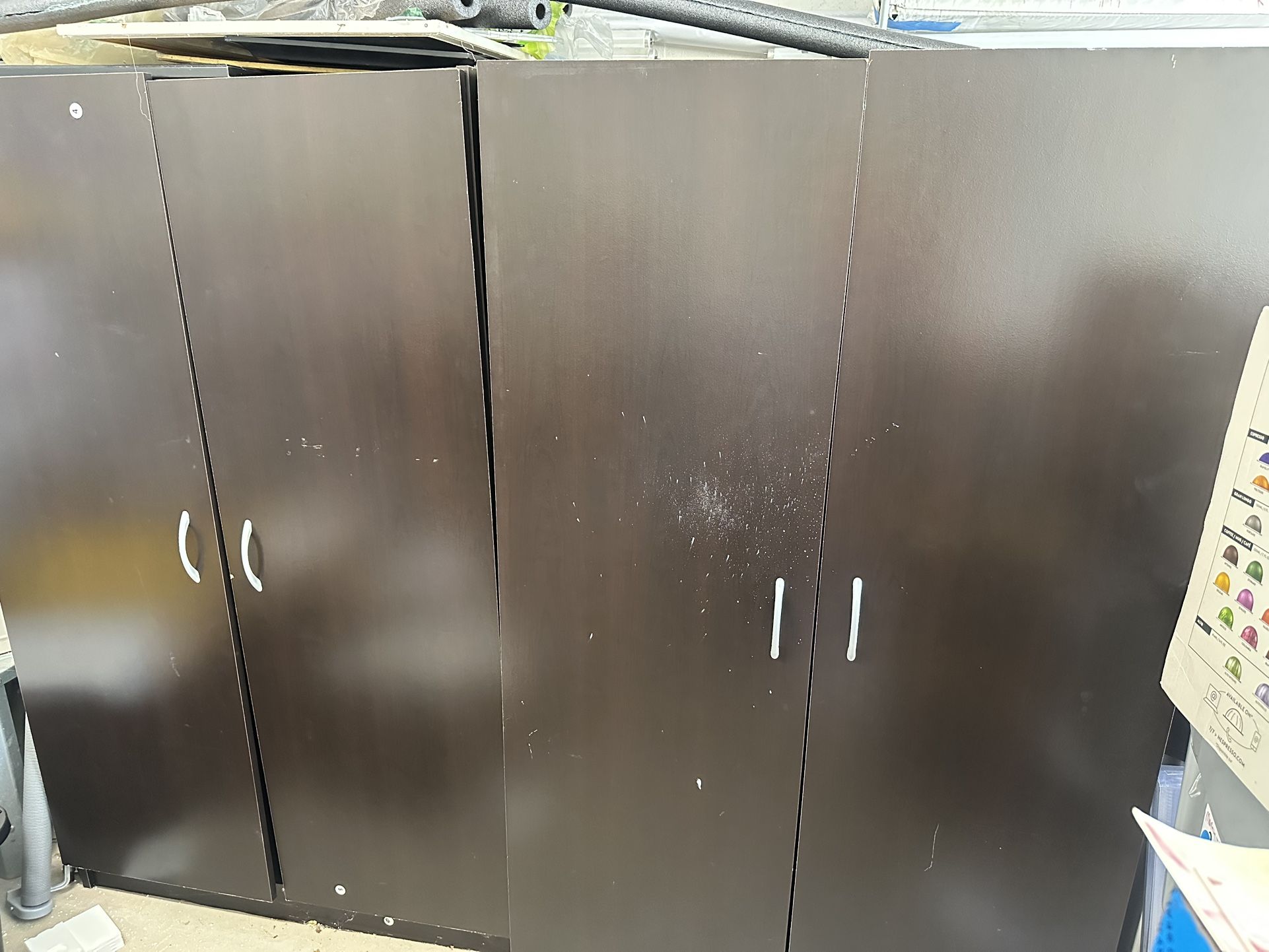 2 Wardrobe Cabinets
