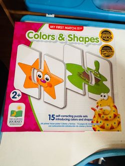 My First Match It! Colors & Shapes Puzzle Set