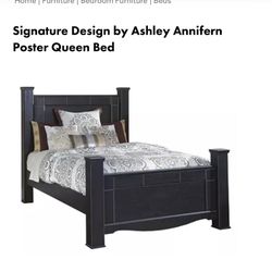 Annifern king poster bed deals