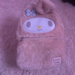 My Melody Mini Fluffy Backpack