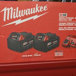 Milwaukee M18 Batteries 5ah And Charge Pick Up Concord 
