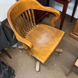 Antique office chair