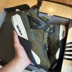 Jordan 4 Olive Craft
