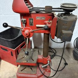 Garage Clean Out - Hand/Power Tools, Drill Press, Air Compressor And More