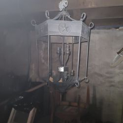 Nautical star chandelier