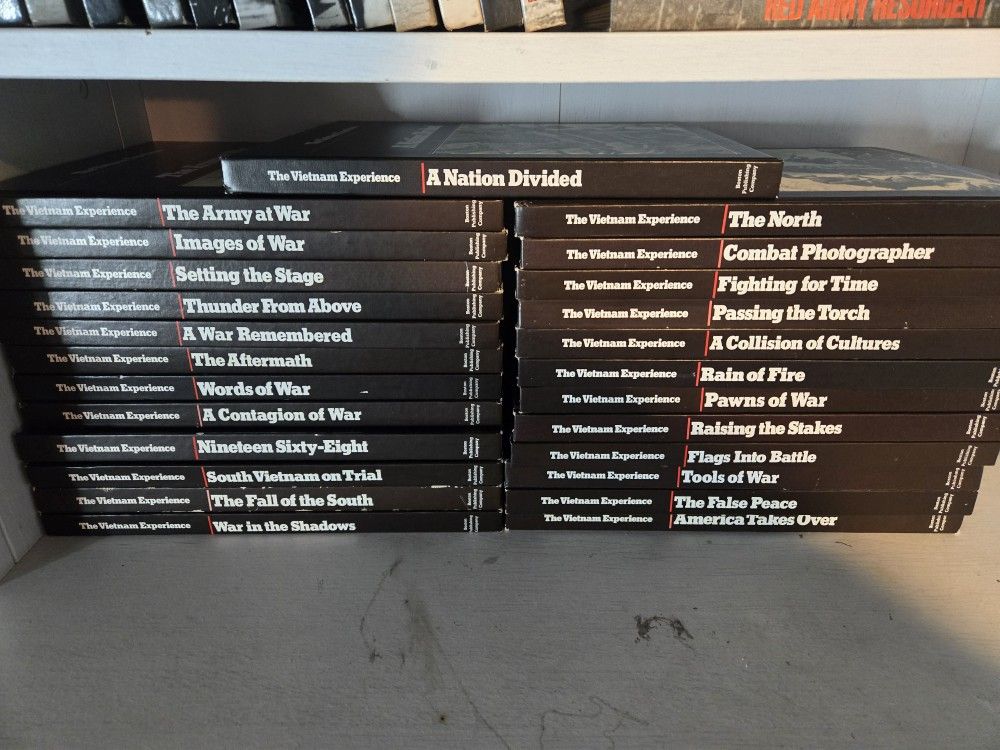 The Vietnam Experience COMPLETE 25 Volume Book Set - Hardcover Military