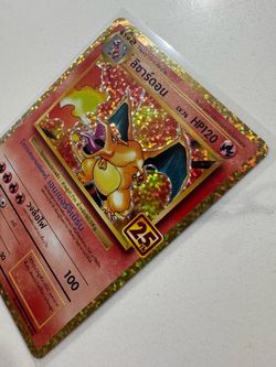25th anniversary Charizard Thai