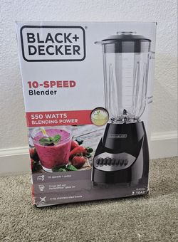 Black +decker BL2010 Standard Blender,10-speed A+ Pluse