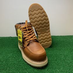 Bota De Trabajo Antiderapante Agujetas Men Work Boot Slip Resistant Laces
