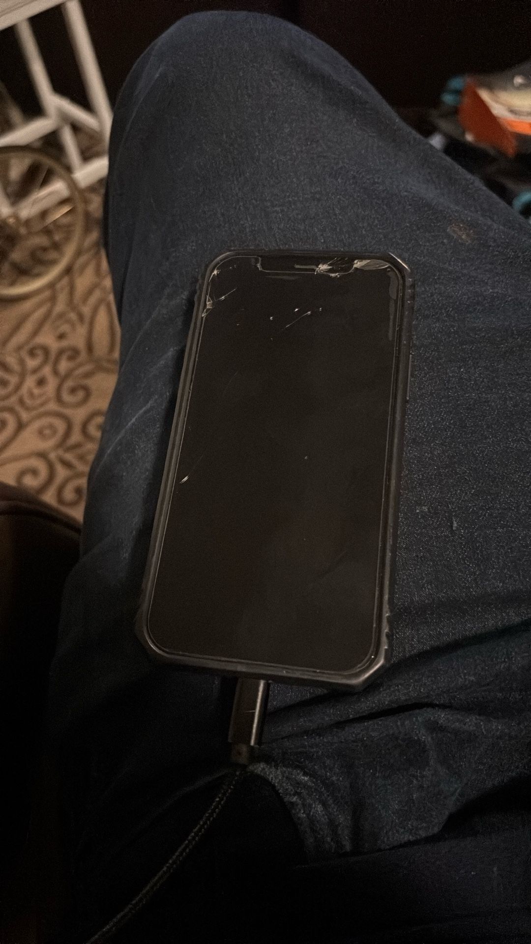 IPhone 12 Small Crack In Screen