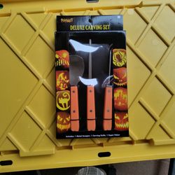Halloween Deluxe Carving Set