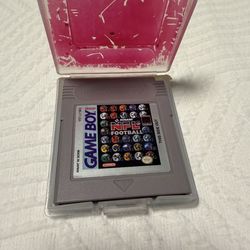 In Mint Condition nfl football game for gameboy