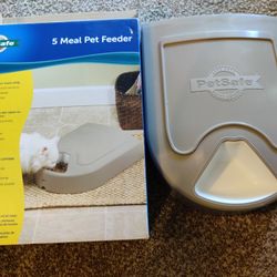 5 Meal Auto Pet Feeder