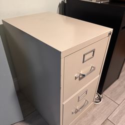 Beige Filing Cabinet