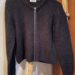 Zip-up sweater