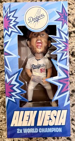 NIB Los Angeles Dodgers Alex Vesia Bubblehead SGA 5/29/26 Giveaway New Sealed