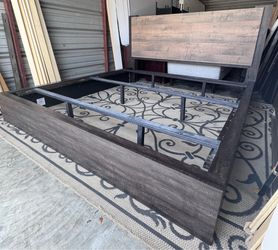 Rustic King Size Bedroom Set