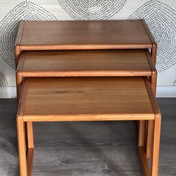 Preben Shou MCM Nesting Tables Denmark 1960s