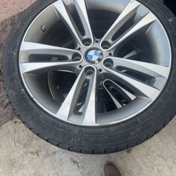 5x120 BMW Wheels With Tires And Tpms 