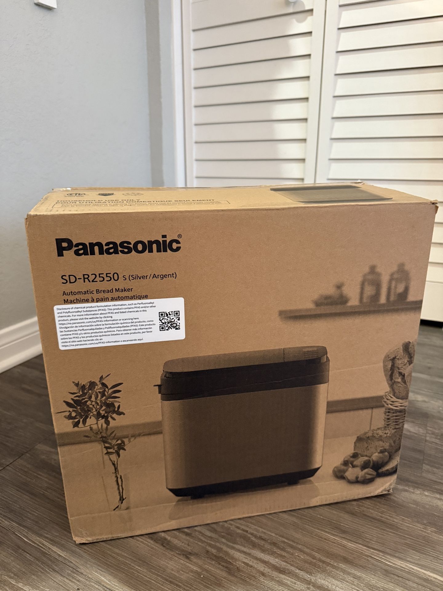 Panasonic Bread Maker SD-R2550 | 20 Presets | Excellent Condition | Original Box