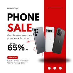 Huge Phone Sale – New & Used | iPhone, Samsung, Pixel + More!