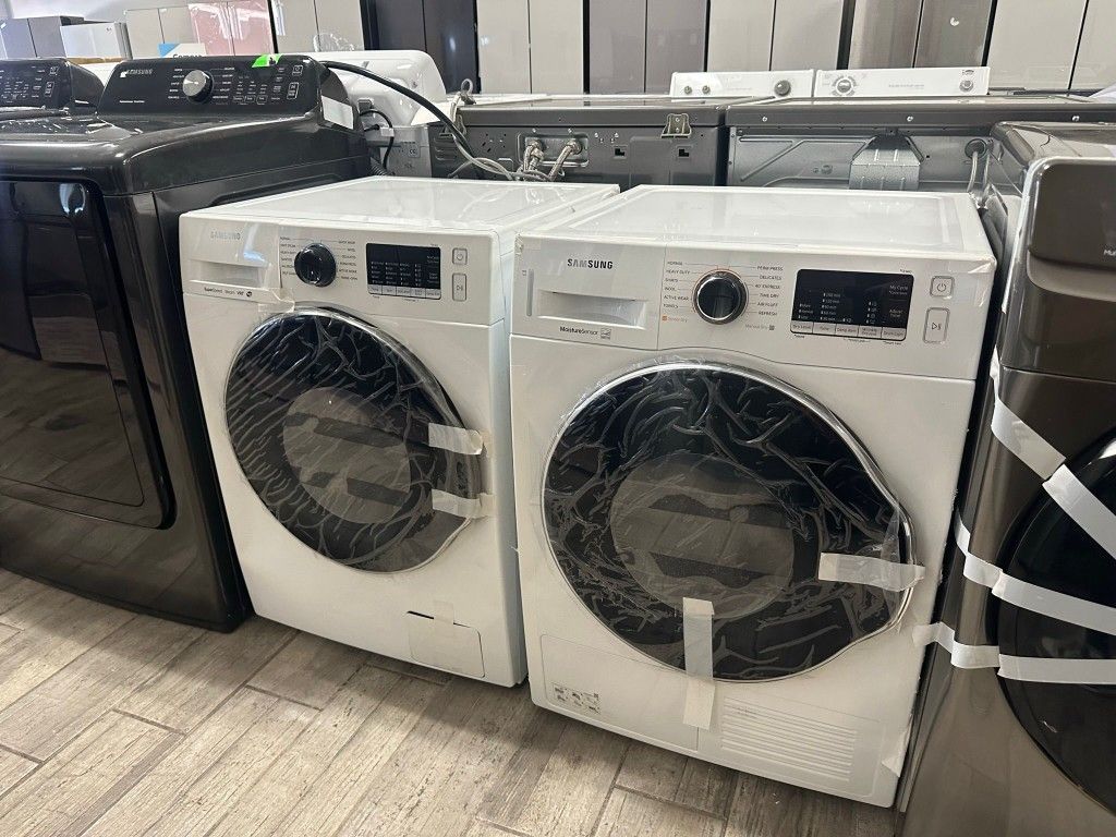 Samsung Compact Small Washer and Dryer Set Electric