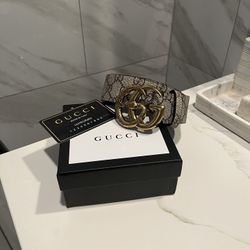 gucci belt double G buckle size 46/110- 34/36
