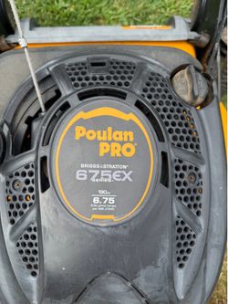 Poulan pro self propelled lawnmower 192cc