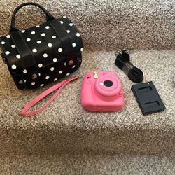 FujiFilm Instax Camera and Case