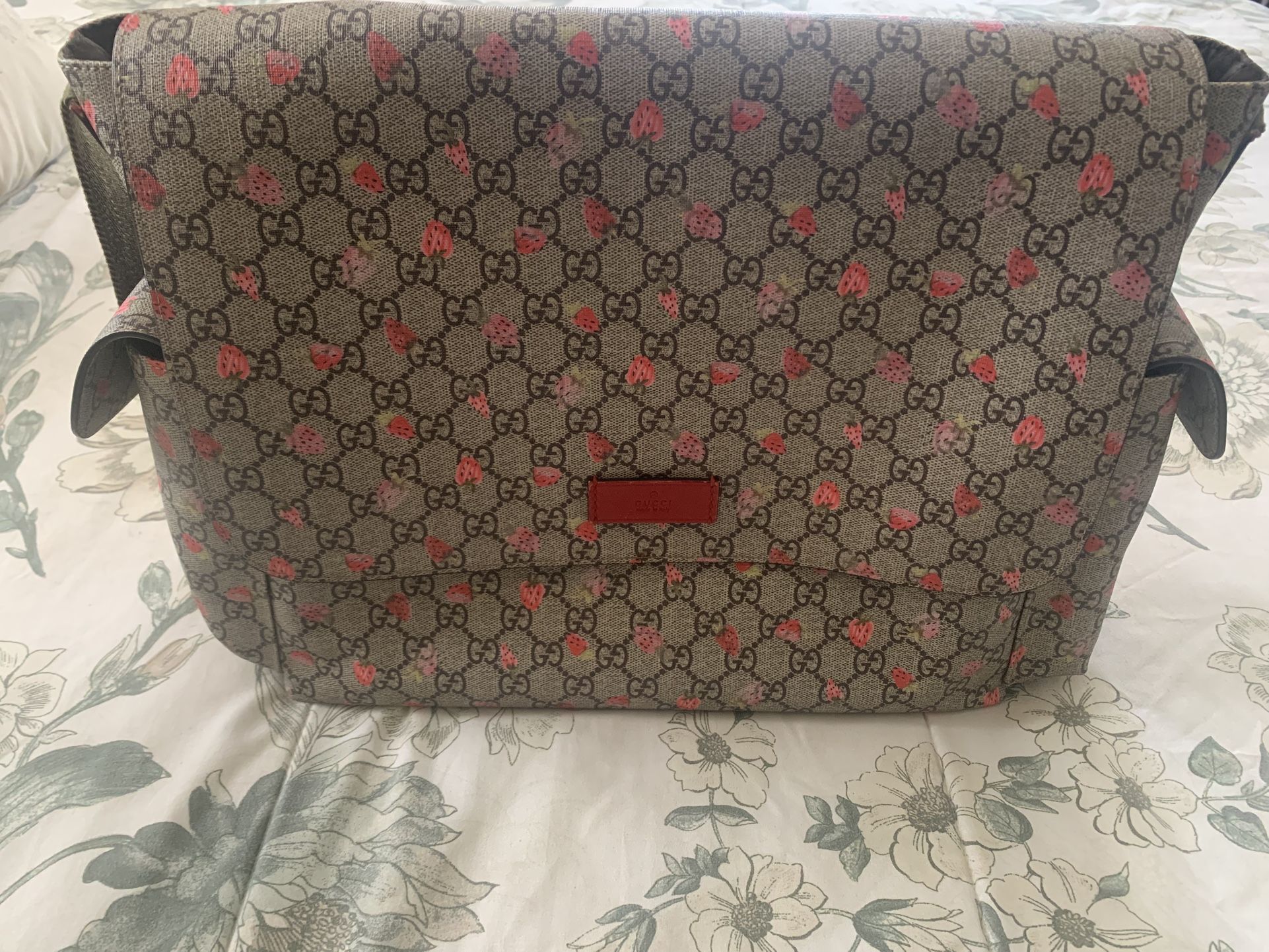 Gucci Diaper Bag From Italy