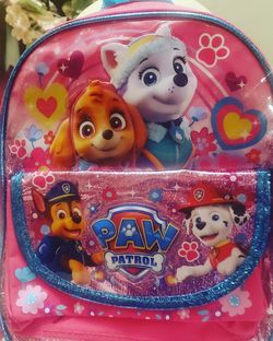 Small Paw Patrol backpack