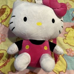 Hello Kitty Plush Back Pack