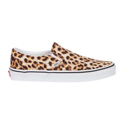 Vans Leopard Print Classic Slip-On Sneakers Shoes Women's Size 6 US 