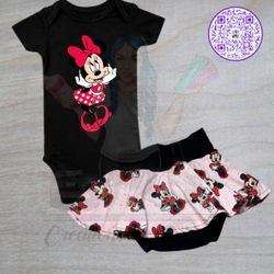 Minnie Mouse Baby Girl Outfit