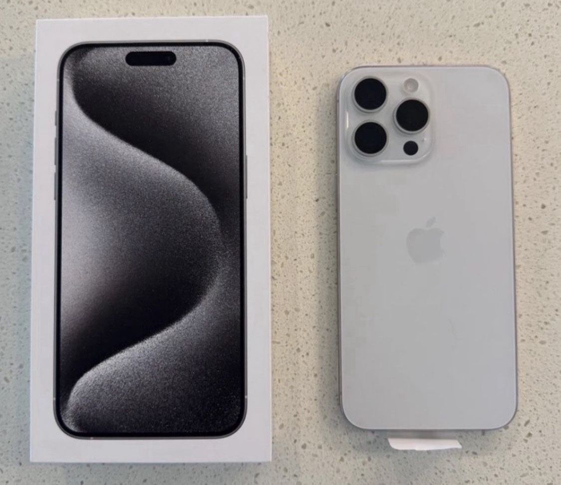🚩 Sale - 🚩 Iphone 15 Pro Max 1TB White Titanium 🚩Unlocked | $ 899.00 OBO - New - No box