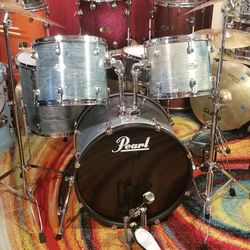Drum Set 5pc Pearl Complete set 