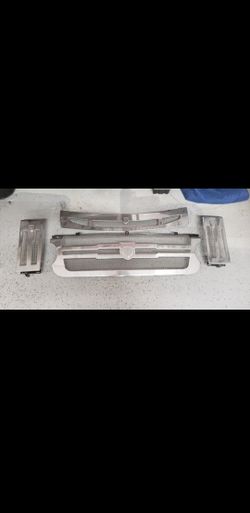 Lexani grill set for 2006_2008 Range rover chrome