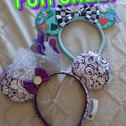 Disney Ears $15 , Alice In Wonderland Ears Sold