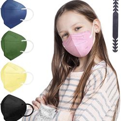 New KN95 Colored Masks Small Size For Small Face Individual Wrapped 20 ct Adjustable Nose Clip 5 Ply