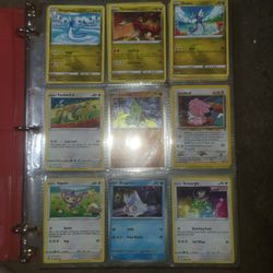 250 pokemon cards in binder