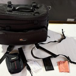 LowePro Camera Bag & Tripod